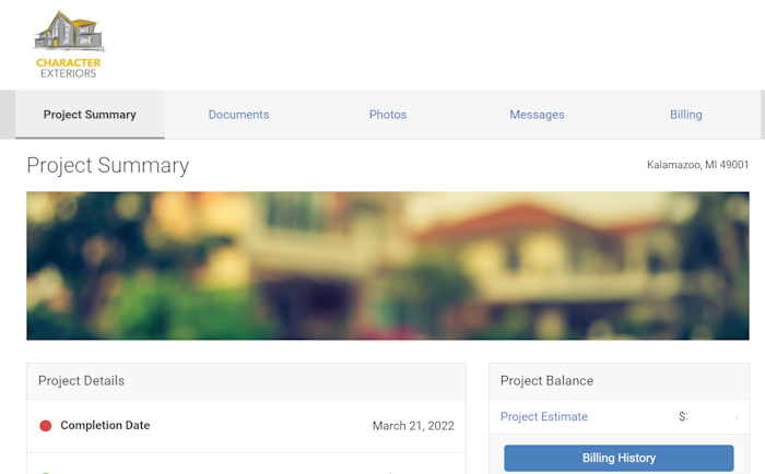 acculynx customer portal