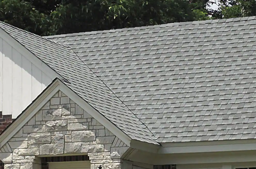 Professional roof installation in Portage MI with asphalt shingles