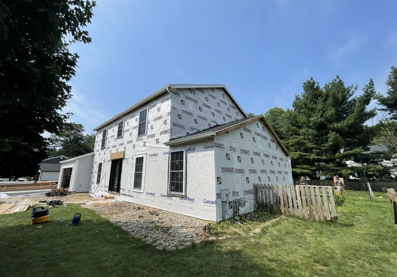 Professional roof installation in Paw Paw, MI by Character Exteriors