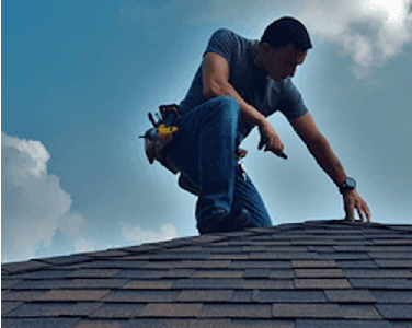 Character Exteriors close-up of shingle texture